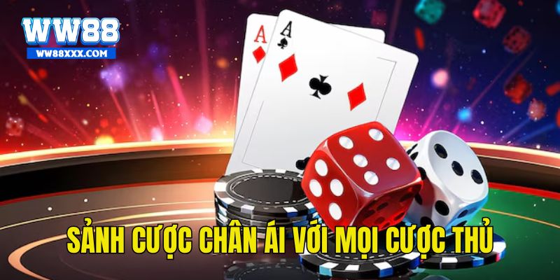 Sảnh cược chân ái với nhiều game hấp dẫn và tiền thưởng lớn