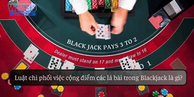 Luật chi phối việc cộng điểm các lá bài trong Blackjack là gì?